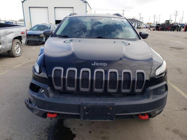 1C4PJMBB3JD560428 - 2018 JEEP CHEROKEE TRAILHAWK BLACK photo 5