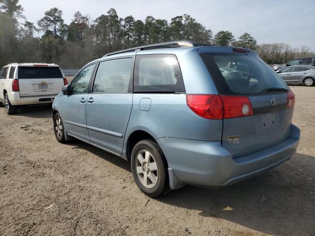 5TDZA23C66S493341 - 2006 TOYOTA SIENNA CE BLUE photo 2