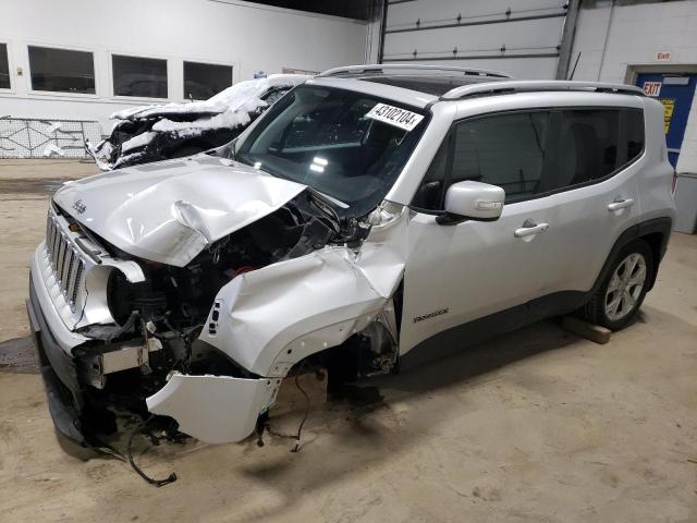 ZACCJBDB9JPH40756 - 2018 JEEP RENEGADE LIMITED SILVER photo 1