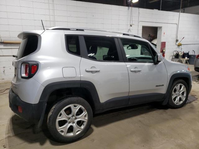 ZACCJBDB9JPH40756 - 2018 JEEP RENEGADE LIMITED SILVER photo 3