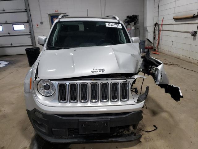 ZACCJBDB9JPH40756 - 2018 JEEP RENEGADE LIMITED SILVER photo 5