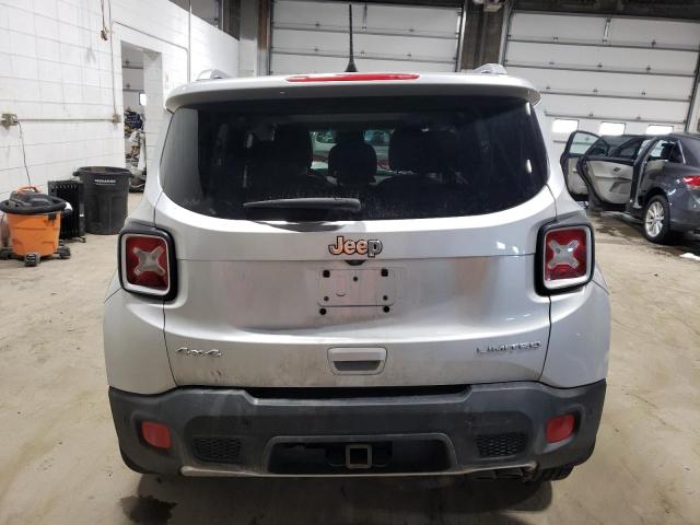 ZACCJBDB9JPH40756 - 2018 JEEP RENEGADE LIMITED SILVER photo 6