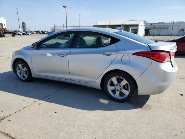 KMHDH4AE4CU329949 - 2012 HYUNDAI ELANTRA GLS SILVER photo 2