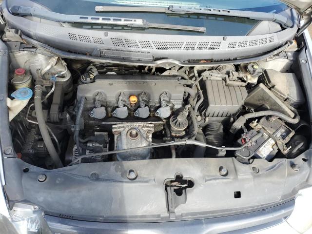 2HGFG126X6H534416 - 2006 HONDA CIVIC LX SILVER photo 11