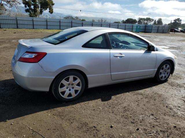 2HGFG126X6H534416 - 2006 HONDA CIVIC LX SILVER photo 3