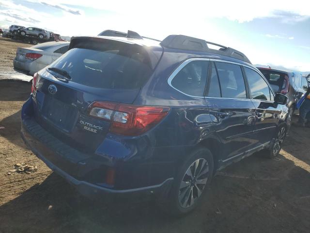 4S4BSANC0H3326267 - 2017 SUBARU OUTBACK 2.5I LIMITED BLUE photo 3