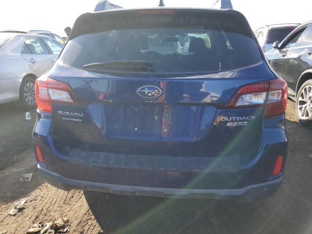 4S4BSANC0H3326267 - 2017 SUBARU OUTBACK 2.5I LIMITED BLUE photo 6