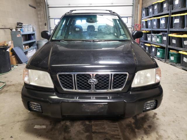 JF1SF65632H723407 - 2002 SUBARU FORESTER S შავი ფოტო 5