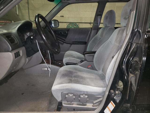 JF1SF65632H723407 - 2002 SUBARU FORESTER S შავი ფოტო 7