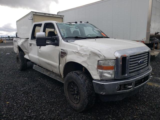 1FTWW3BR1AEA61027 - 2010 FORD F350 SUPER DUTY WHITE photo 4