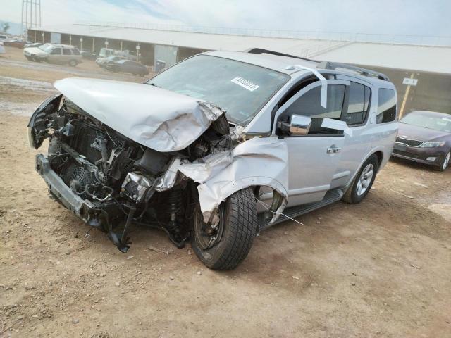 5N1AA0ND0BN613153 - 2011 NISSAN ARMADA SV SILVER photo 1