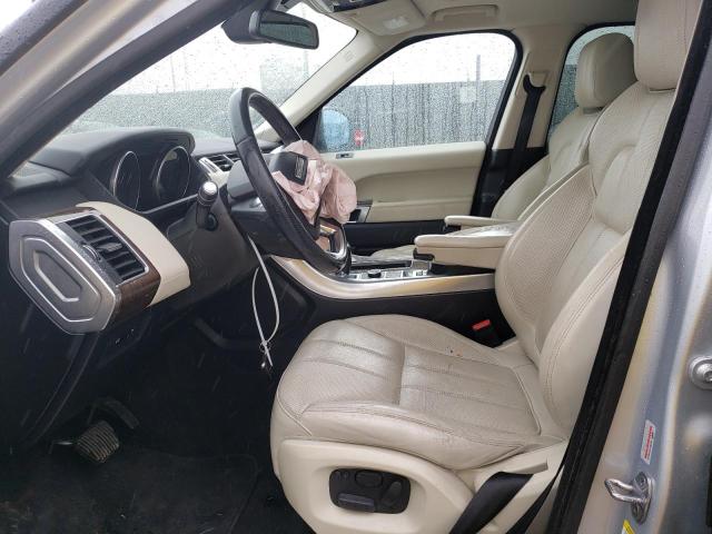 SALWR2VF8FA627534 - 2015 LAND ROVER RANGE ROVE HSE SILVER photo 7