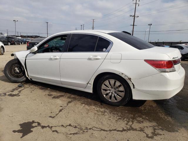 1HGCP2F39CA209842 - 2012 HONDA ACCORD LX WHITE photo 2