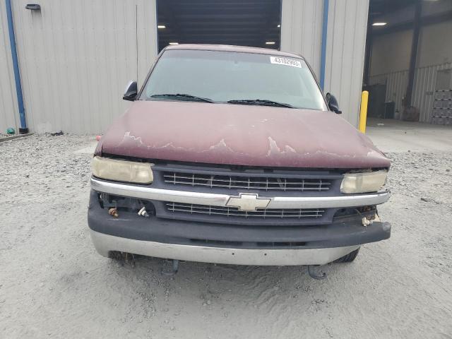 1GCEC19T11Z139776 - 2001 CHEVROLET C/K1500 C1500 BURGUNDY photo 5