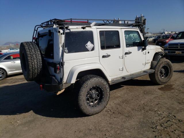 1C4HJWEGXCL169325 - 2012 JEEP WRANGLER U SAHARA WHITE photo 3