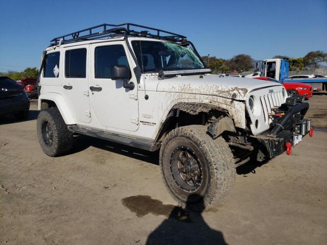 1C4HJWEGXCL169325 - 2012 JEEP WRANGLER U SAHARA WHITE photo 4
