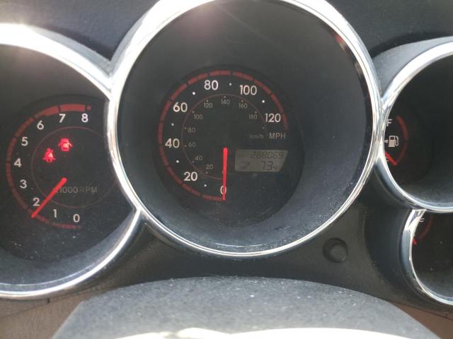 2T1KR32E07C625555 - 2007 TOYOTA COROLLA MA XR BLACK photo 9