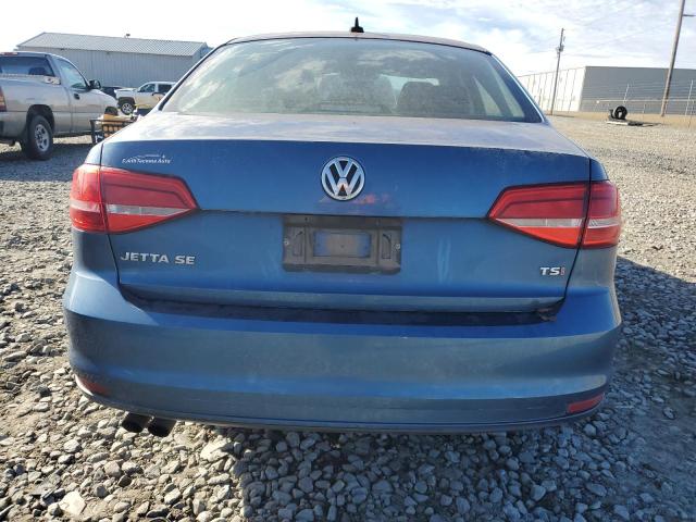 3VWD17AJ1FM332482 - 2015 VOLKSWAGEN JETTA SE BLUE photo 6