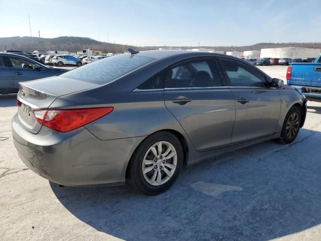 5NPEB4AC7BH242466 - 2011 HYUNDAI SONATA GLS GRAY photo 3