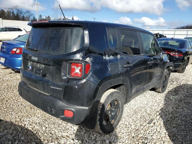 ZACCJBAB3HPG02533 - 2017 JEEP RENEGADE SPORT BLACK photo 3