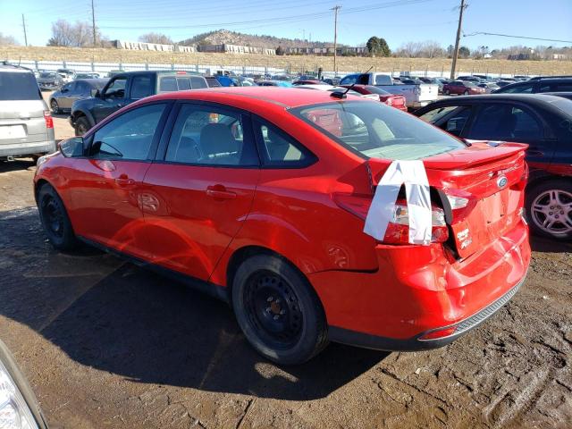 1FADP3F21DL234715 - 2013 FORD FOCUS SE RED photo 2