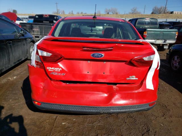 1FADP3F21DL234715 - 2013 FORD FOCUS SE RED photo 6