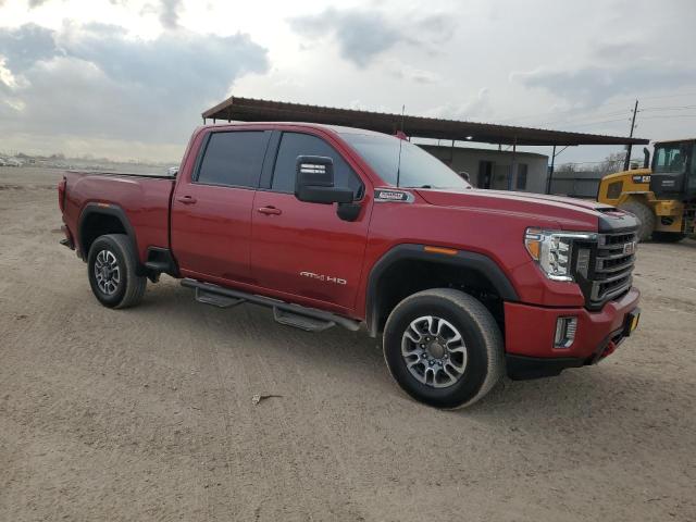 1GT19PEY9MF300754 - 2021 GMC SIERRA K2500 AT4 RED photo 4