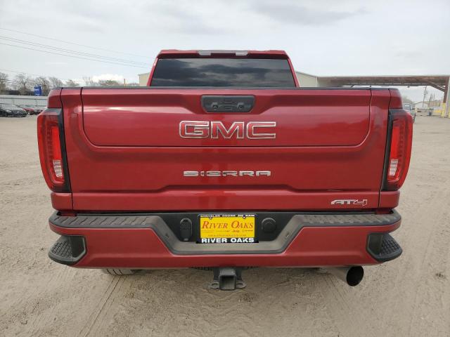 1GT19PEY9MF300754 - 2021 GMC SIERRA K2500 AT4 RED photo 6