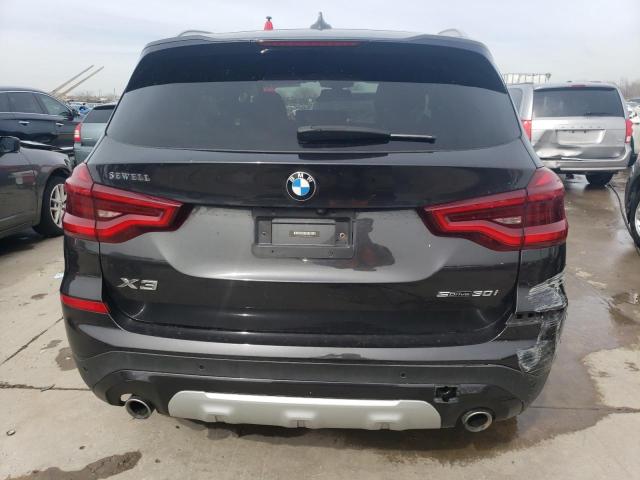 5UXTR7C56KLR49412 - 2019 BMW X3 SDRIVE30I BLACK photo 6