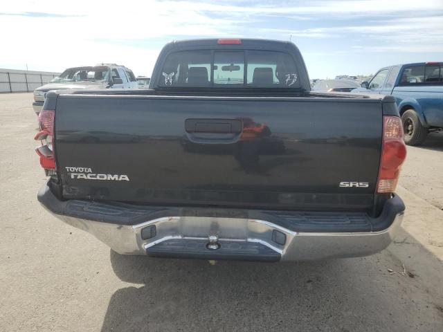 5TETX22N56Z302454 - 2006 TOYOTA TACOMA ACCESS CAB BLACK photo 6