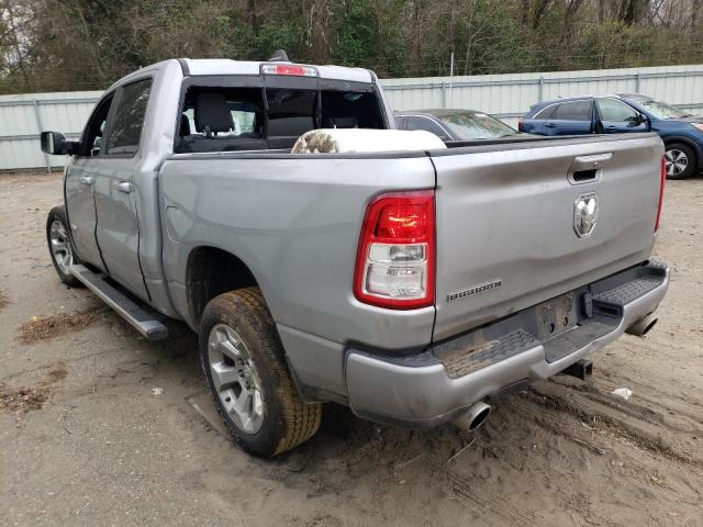 1C6RREFT0KN793034 - 2019 RAM 1500 BIG HORN/LONE STAR GRAY photo 2