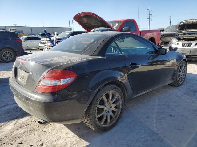 WDBWK56F05F040983 - 2005 MERCEDES-BENZ SLK 350 BLACK photo 3