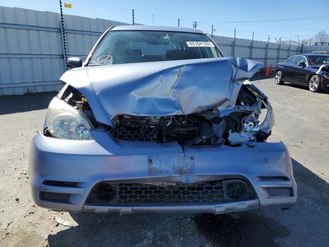 2T1KR32E63C126947 - 2003 TOYOTA COROLLA MA XR BLUE photo 5