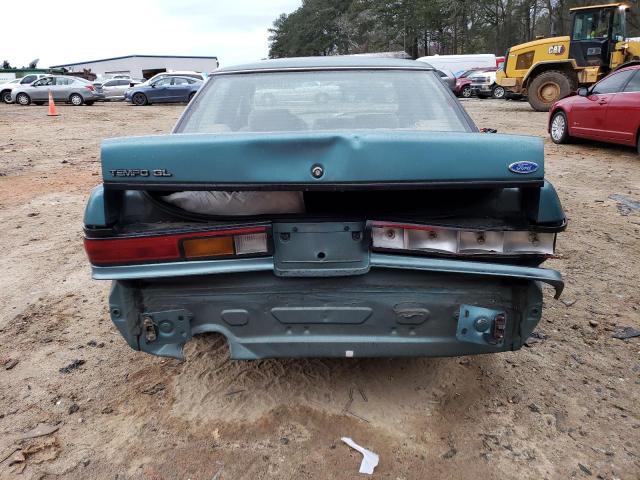 2FAPP36XXPB100668 - 1993 FORD TEMPO GL BLUE photo 6