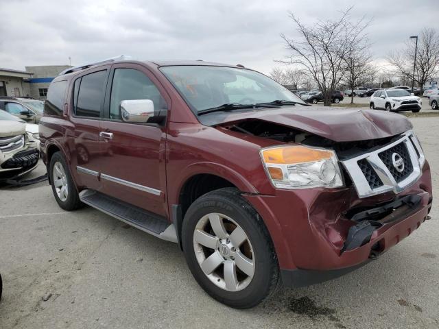 5N1BA0NC2AN606540 - 2010 NISSAN ARMADA SE BURGUNDY photo 4