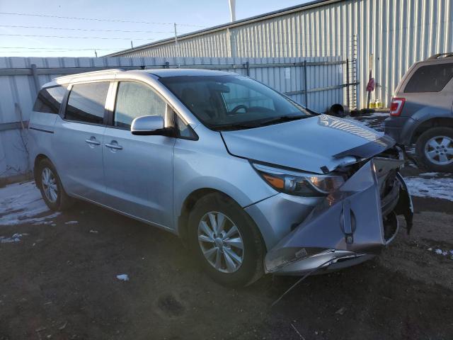 KNDMB5C10H6271064 - 2017 KIA SEDONA LX GRAY photo 4