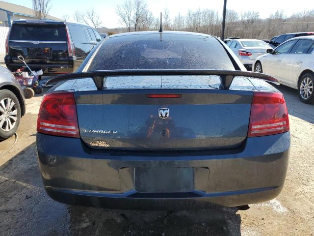 2B3LA43G88H266109 - 2008 DODGE CHARGER GRAY photo 6