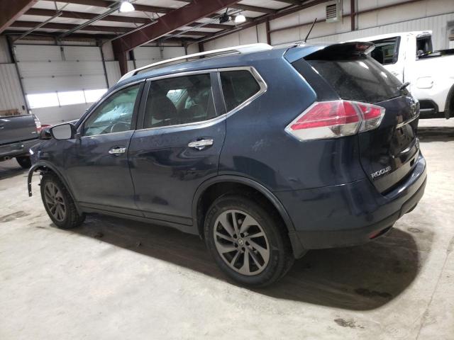 5N1AT2MV2GC746225 - 2016 NISSAN ROGUE S BLUE photo 2