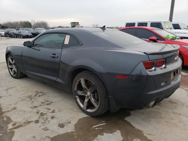 2G1FK1EJ1B9102985 - 2011 CHEVROLET CAMARO 2SS GRAY photo 2