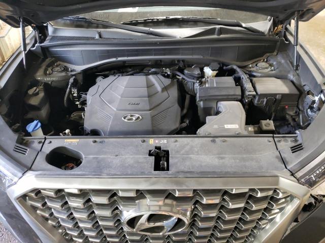 KM8R4DHE3LU145285 - 2020 HYUNDAI PALISADE SEL GRAY photo 11