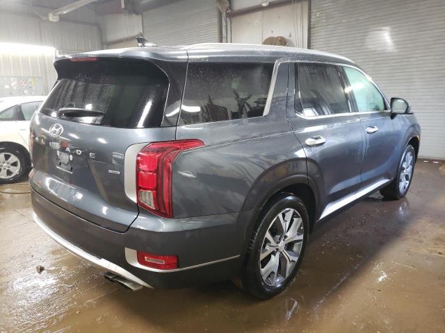 KM8R4DHE3LU145285 - 2020 HYUNDAI PALISADE SEL GRAY photo 3