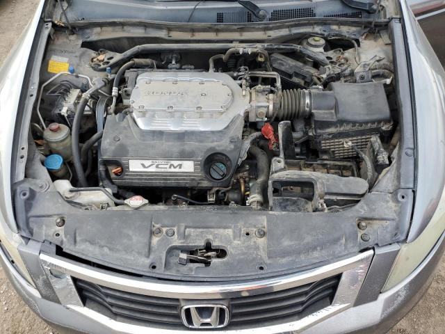 1HGCP36818A052025 - 2008 HONDA ACCORD EXL GRAY photo 11