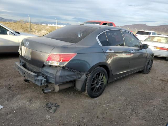 1HGCP36818A052025 - 2008 HONDA ACCORD EXL GRAY photo 3