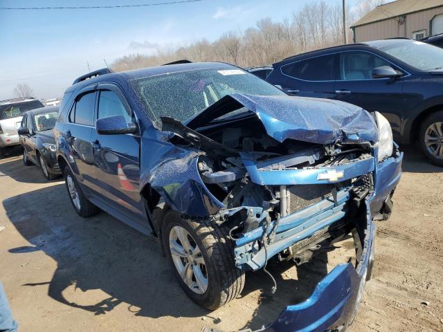 2CNFLEEW5A6226860 - 2010 CHEVROLET EQUINOX LT BLUE photo 4