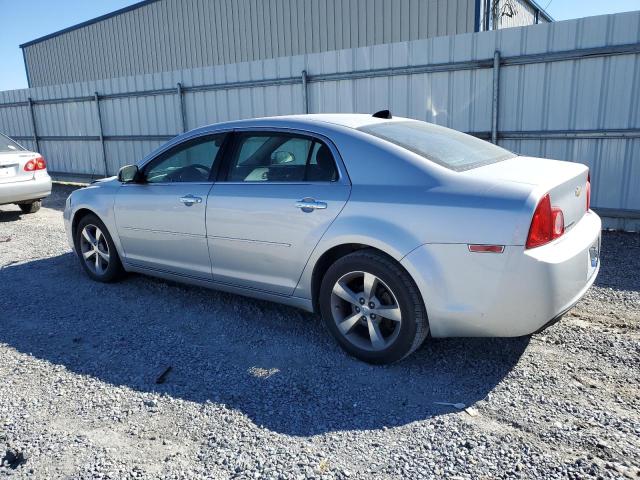 1G1ZC5EU7CF381704 - 2012 CHEVROLET MALIBU 1LT SILVER photo 2