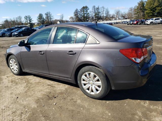 1G1PC5SH2B7134226 - 2011 CHEVROLET CRUZE LS GRAY photo 2