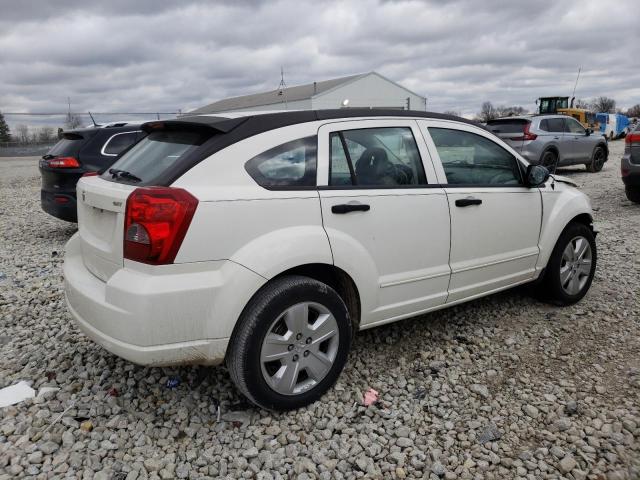 1B3HB48BX7D102890 - 2007 DODGE CALIBER SXT WHITE photo 3