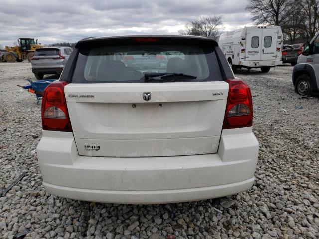 1B3HB48BX7D102890 - 2007 DODGE CALIBER SXT WHITE photo 6