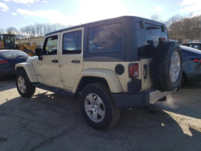 1J4HA5H1XBL598264 - 2011 JEEP WRANGLER U SAHARA BEIGE photo 2