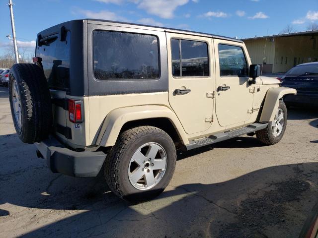 1J4HA5H1XBL598264 - 2011 JEEP WRANGLER U SAHARA BEIGE photo 3